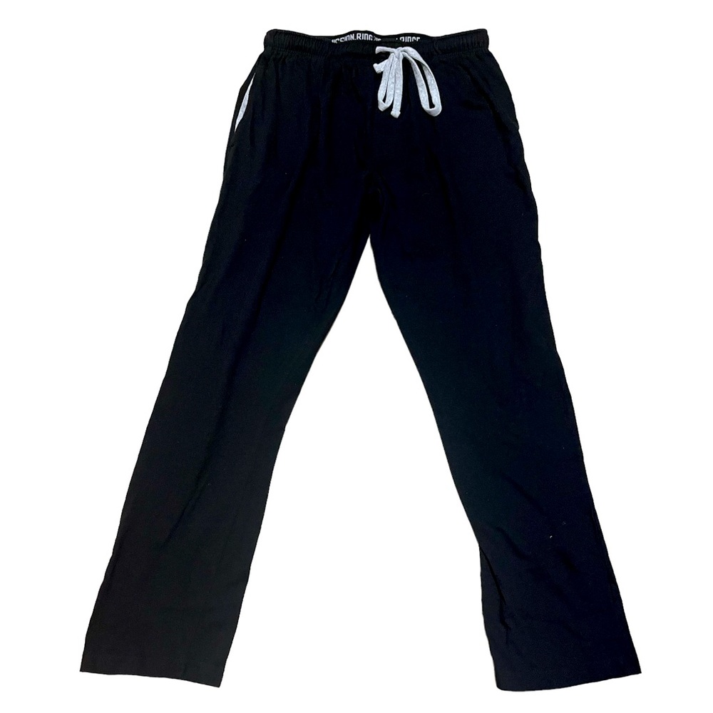 Mission Ridge Knit Men's Sleep Pant with 2 pockets Black